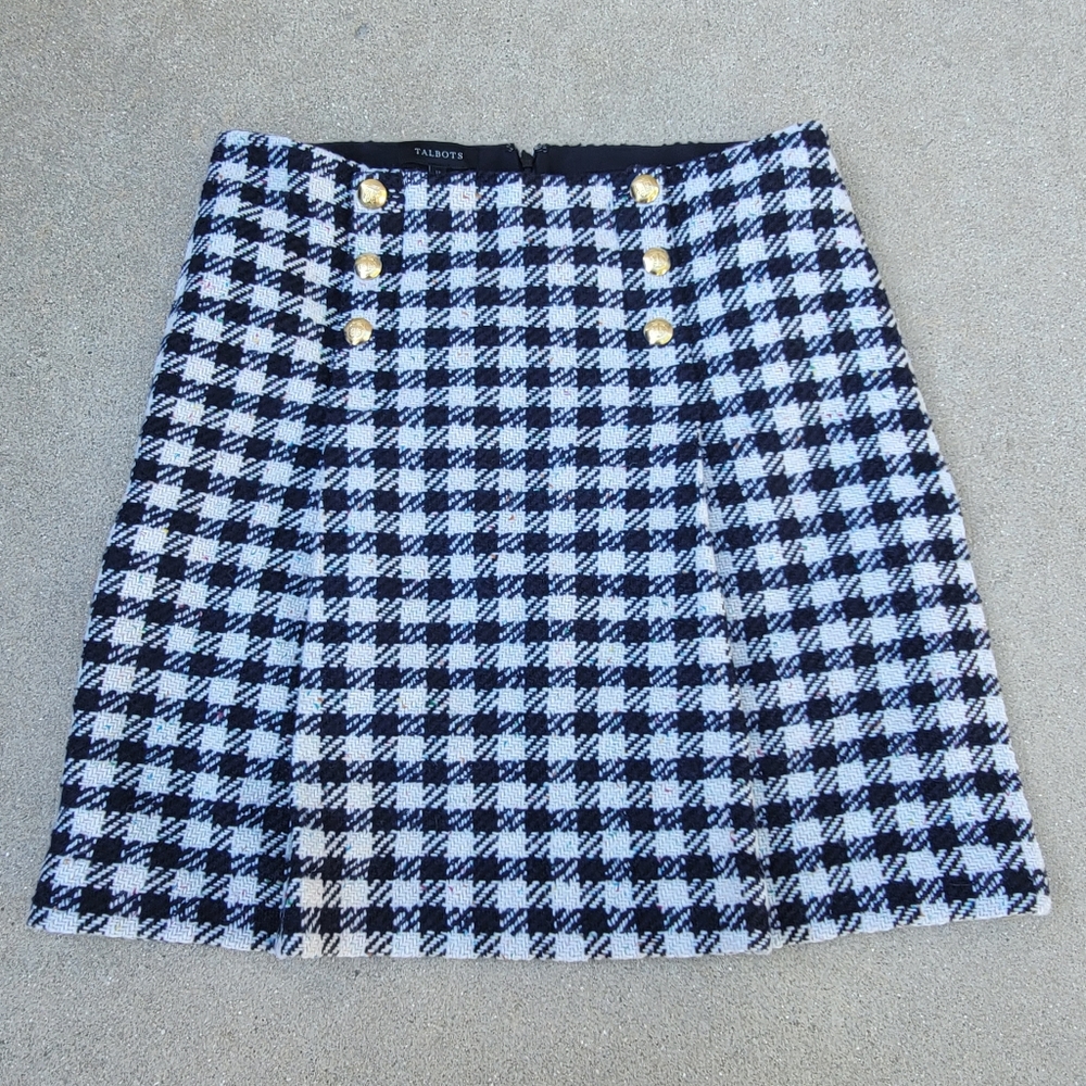 TALBOTS Wool Blend Skirt Size 12